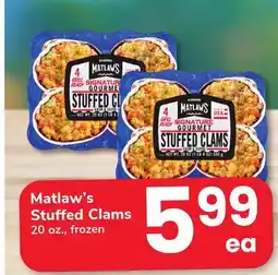 ACME Matlaw's Stuffed Clams offer