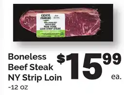 ACME Boneless Beef Steak NY Strip Loin offer