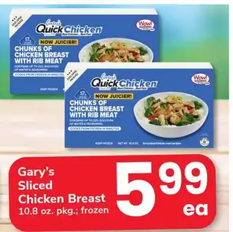 ACME Gary's Sliced Chicken Breast offer