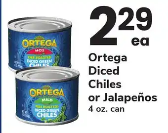 ACME Ortega Diced Chiles or Jalapeños offer