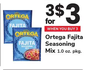 ACME Ortega Fajita Seasoning Mix offer