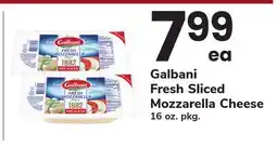 ACME Galbani Fresh Sliced Mozzarella Cheese offer
