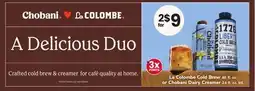 ACME La Colombe Cold Brew 46 fl. oz. or Chobani Dairy Creamer 24 fl. oz offer