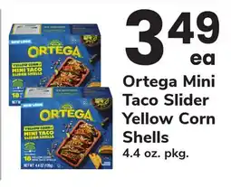 ACME Ortega Mini Taco Slider Yellow Corn Shells offer