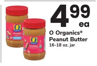 ACME O Organics Peanut Butter offer