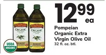 ACME Pompeian Organic Extra Virgin Olive Oil offer
