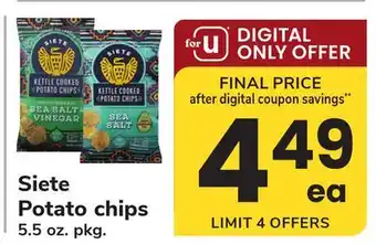 ACME Siete Potato chips offer