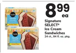 ACME Signature SELECT Ice Cream Sandwiches offer