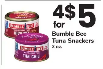 ACME Bumble Bee Tuna Snackers offer