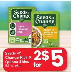 ACME Seeds of Change Rice & Quinoa Sides offer