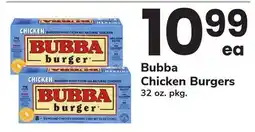 ACME Bubba Chicken Burgers offer
