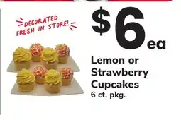 ACME Lemon or Strawberry Cupcakes offer