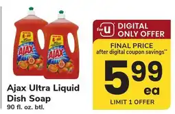 ACME Ajax Ultra Liquid Dish Soap offer