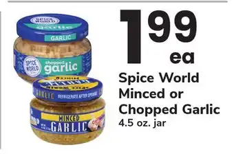 ACME Spice World Minced or Chopped Garlic offer