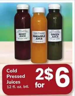 ACME Cold Pressed Juices offer
