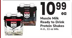 ACME Muscle Milk Ready to Drink Protein Shakes offer