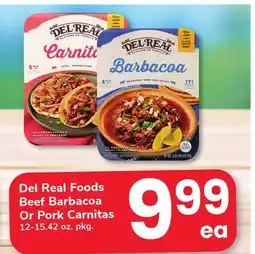 ACME Del Real Foods Beef Barbacoa Or Pork Carnitas offer