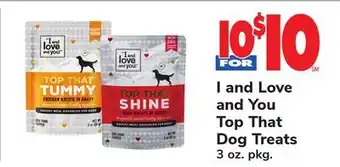 ACME I and Love and You Top That Dog Treats offer