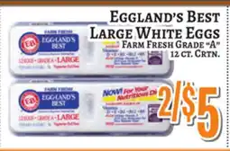 Trade Fair Supermarket EGGLAND'S BEST LARGE WHITE EGGS offer
