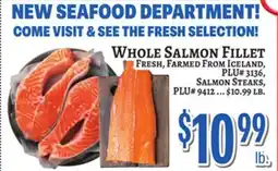 Trade Fair Supermarket WHOLE SALMON FILLET offer