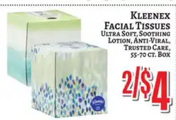 Trade Fair Supermarket KLEENEX FACIAL TISSUES offer