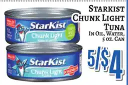 Trade Fair Supermarket STARKIST CHUNK LIGHT TUNA offer