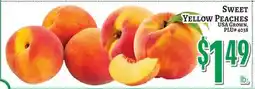 Trade Fair Supermarket SWEET YELLOW PEACHES offer