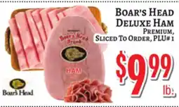 Trade Fair Supermarket Boar's Head Deluxe Ham offer