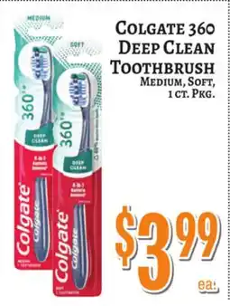Trade Fair Supermarket Colgate 360 Deep Clean Toothbrush offer