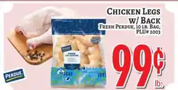 Trade Fair Supermarket CHICKEN LEGS w/ BACK offer