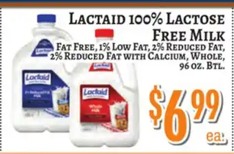 Trade Fair Supermarket LACTAID 100% LACTOSE FREE MILK offer