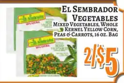 Trade Fair Supermarket EL SEMBRADOR VEGETABLES offer