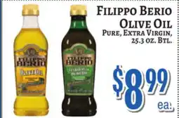 Trade Fair Supermarket Filippo Berio Olive Oil offer