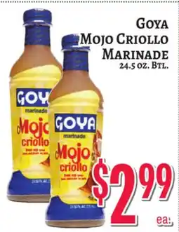 Trade Fair Supermarket Goya Mojo Criollo MARINADE offer