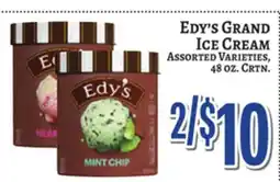 Trade Fair Supermarket Edy's Grand Ice Cream offer