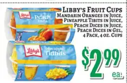 Trade Fair Supermarket LIBBY'S FRUIT CUPS offer