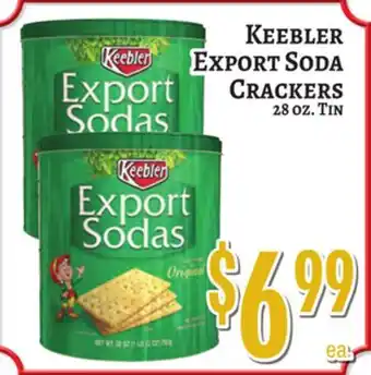 Trade Fair Supermarket KEEBLER EXPORT SODA CRACKERS offer