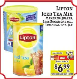 Trade Fair Supermarket LIPTON ICED TEA MIX offer