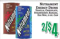 Trade Fair Supermarket NUTRAMENT ENERGY DRINK offer