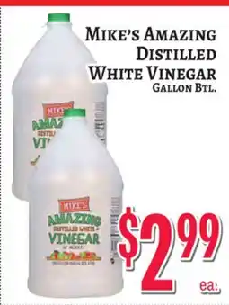 Trade Fair Supermarket Mike's Amazing Distilled White Vinegar offer