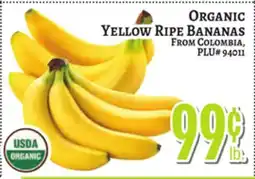 Trade Fair Supermarket ORGANIC YELLOW RIPE BANANAS offer