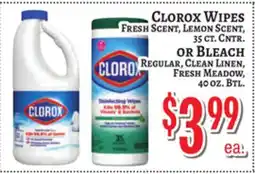 Trade Fair Supermarket CLOROX WIPES offer