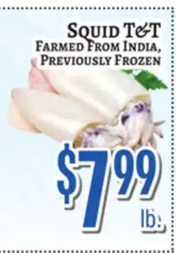 Trade Fair Supermarket SQUID T&T offer