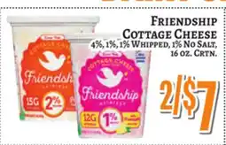 Trade Fair Supermarket FRIENDSHIP COTTAGE CHEESE offer