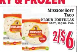 Trade Fair Supermarket Mission SOFT Taco Flour Tortillas offer