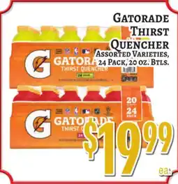 Trade Fair Supermarket GATORADE THIRST QUENCHER offer