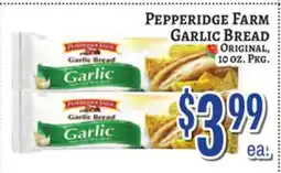 Trade Fair Supermarket PEPPERIDGE FARM GARLIC BREAD offer