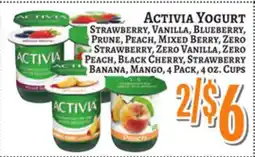 Trade Fair Supermarket ACTIVIA YOGURT offer
