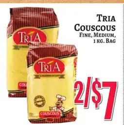Trade Fair Supermarket TRIA COUSCOUS offer