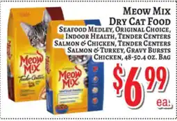 Trade Fair Supermarket MEOW MIX DRY CAT FOOD offer